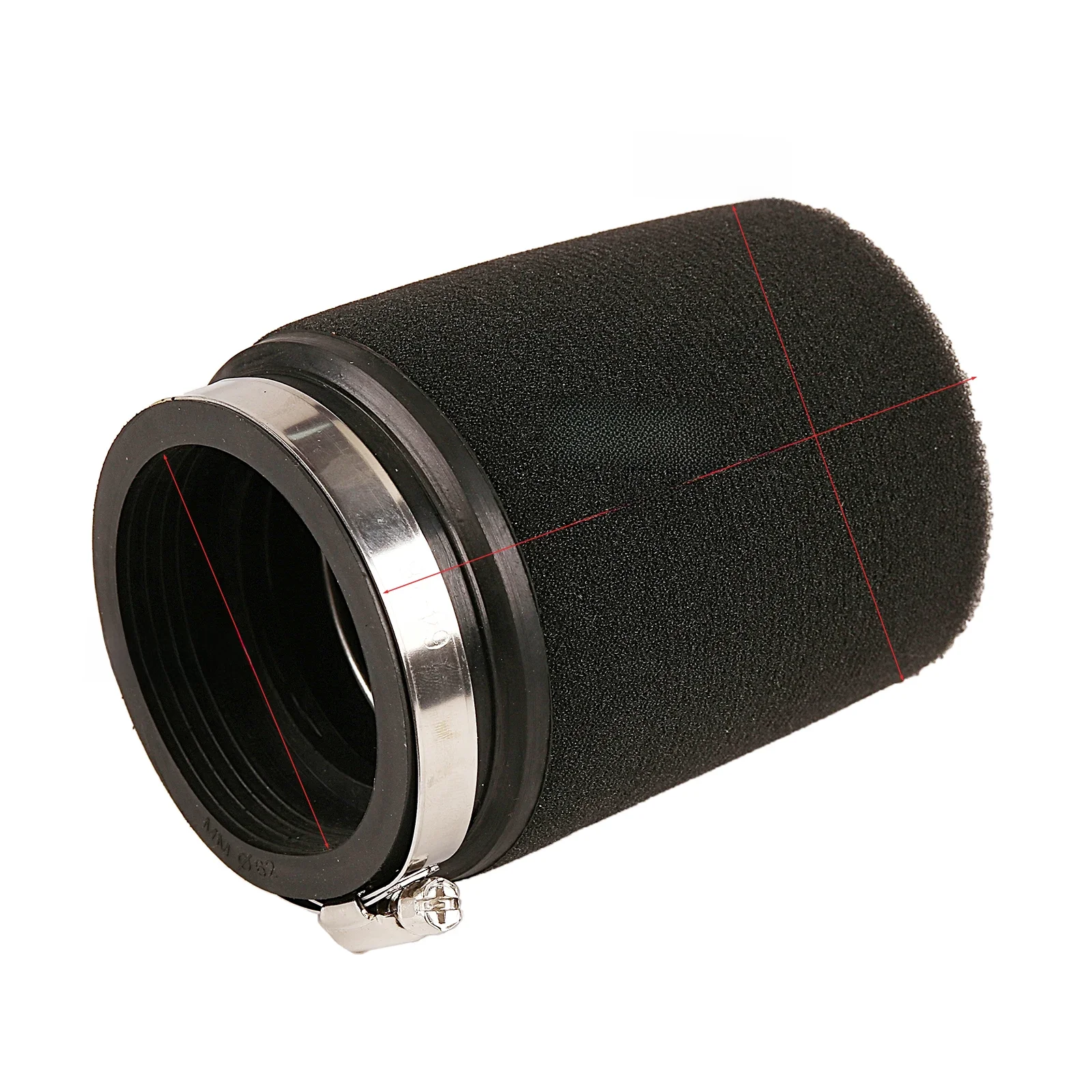 Pièces de moto Pit Dirt Bike ATV, filtre à Air en mousse de 62mm, Pod PIT Quad Dirt Bike Buggy