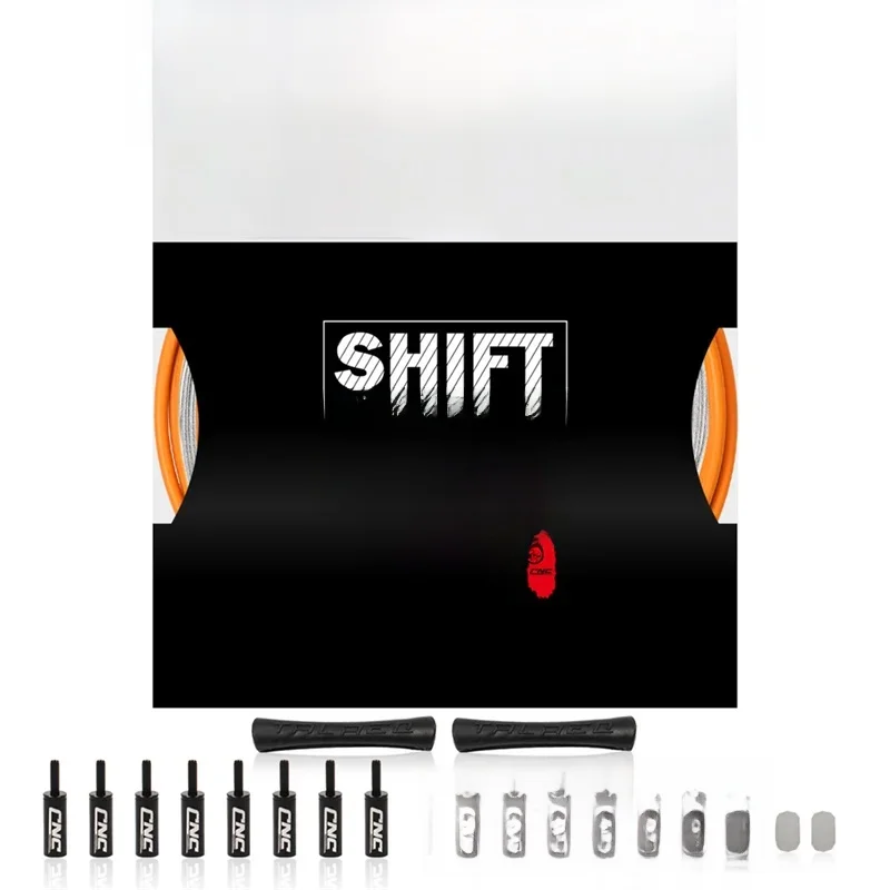 AliExpress CNC Bike Shifter Cables Kit For Shimano Sram Rear Derailleur Cable Wire Bicycle Shift Cable Housing 3500mm Iner Cable 2800mm Cyc