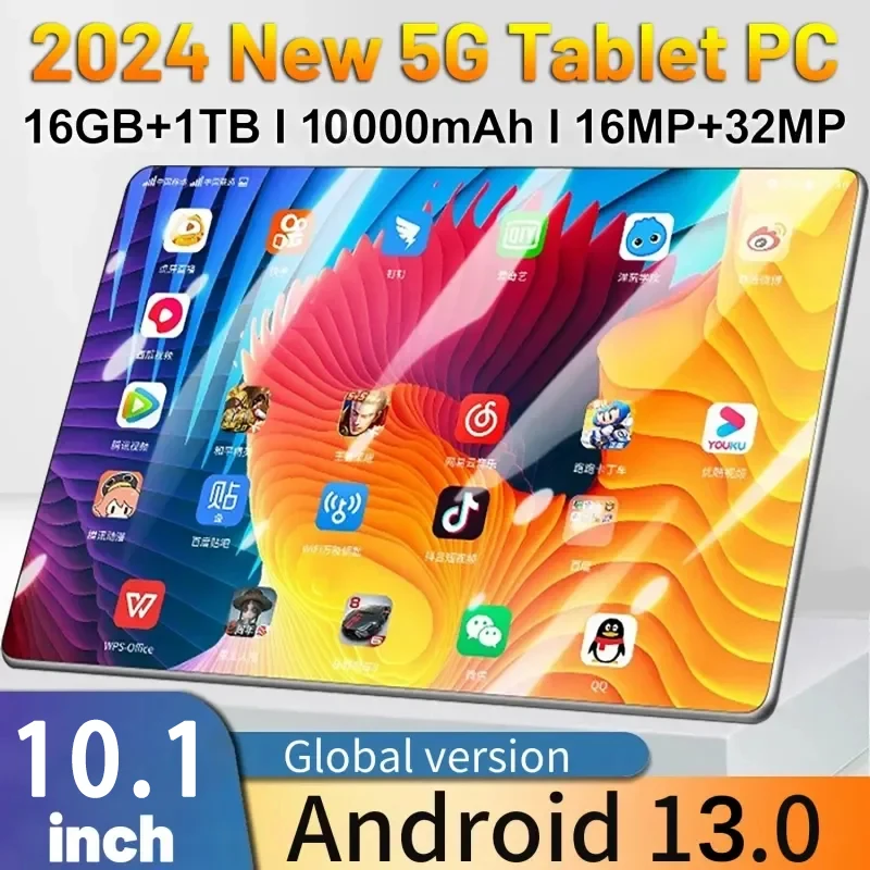 

2024 New Original Global Version Mate X5 10.1inch Tablet Snapdragon 888 Dual SIM Phone Call WIFI WPS GPS Bluetooth 5G Android13