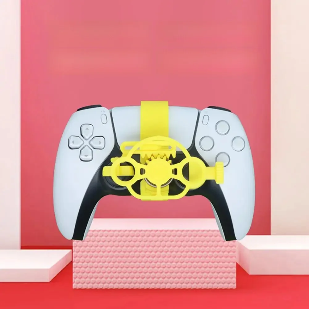 Accessoires colorés de volant de manette de jeu, Mini impression 3D pour contrôleur de jeu PS 5, accessoires de remplacement auxiliaires