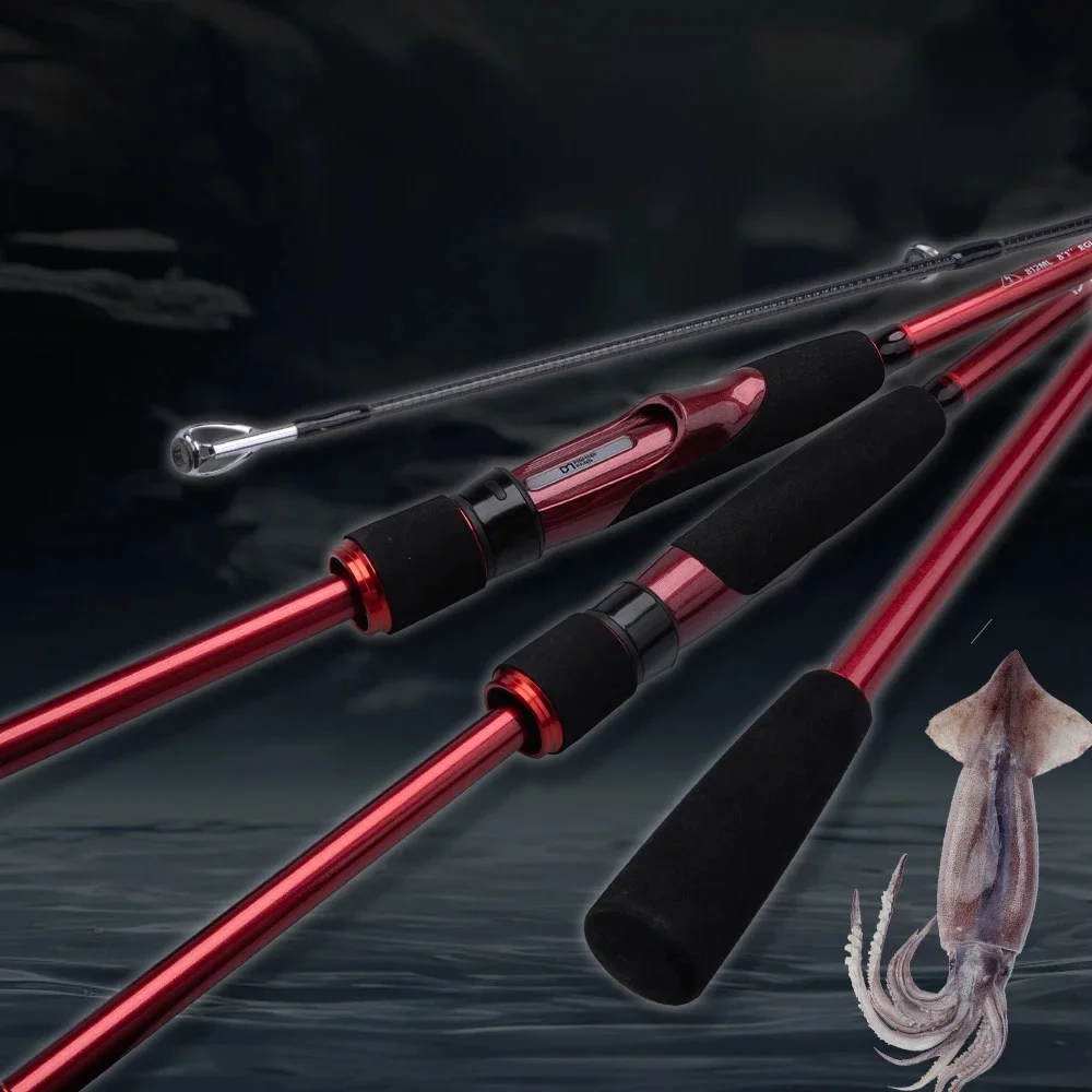 FISHINGFANS przynęta na kalmary Egi wędka 832M/ML rozmiar kałamarnicy wysokowęglowa wędka Egging wędka wędka wędka spinningowa lekka wędka węglowa — zdjęcie 2