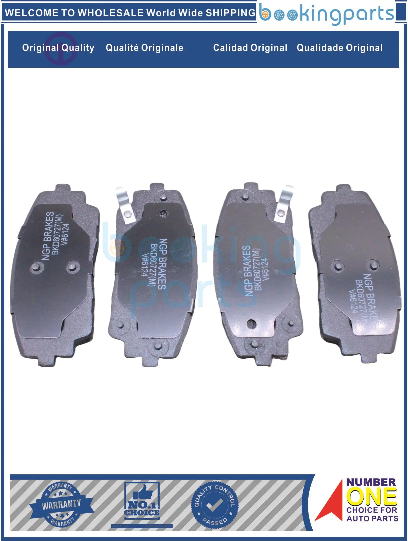 BKD60727(M),58101-1YA00,PN0580,581011YA40,581011YA15 Brake Pad For KIA PICANTO MORNING TA 11-14