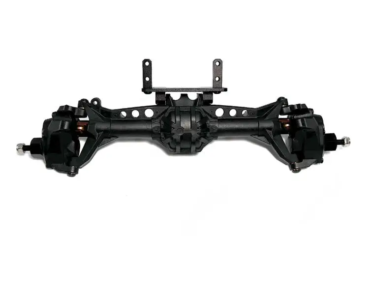 D1RC 1/10 Rainforest Crawler Mid-Mount Axle Set Nylon Portal S2 Tool Steel CVD Stainless Steel Steering Links Steel Cut Gears
