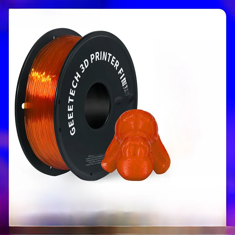GEEETECH TPU drukarka 3D elastyczny materiał filament 1kg 2.2LBS/szpula 1.75mm plastikowe opakowanie próżniowe, nietoksyczne, wysokiej jakości bezpieczne — zdjęcie produktu 7