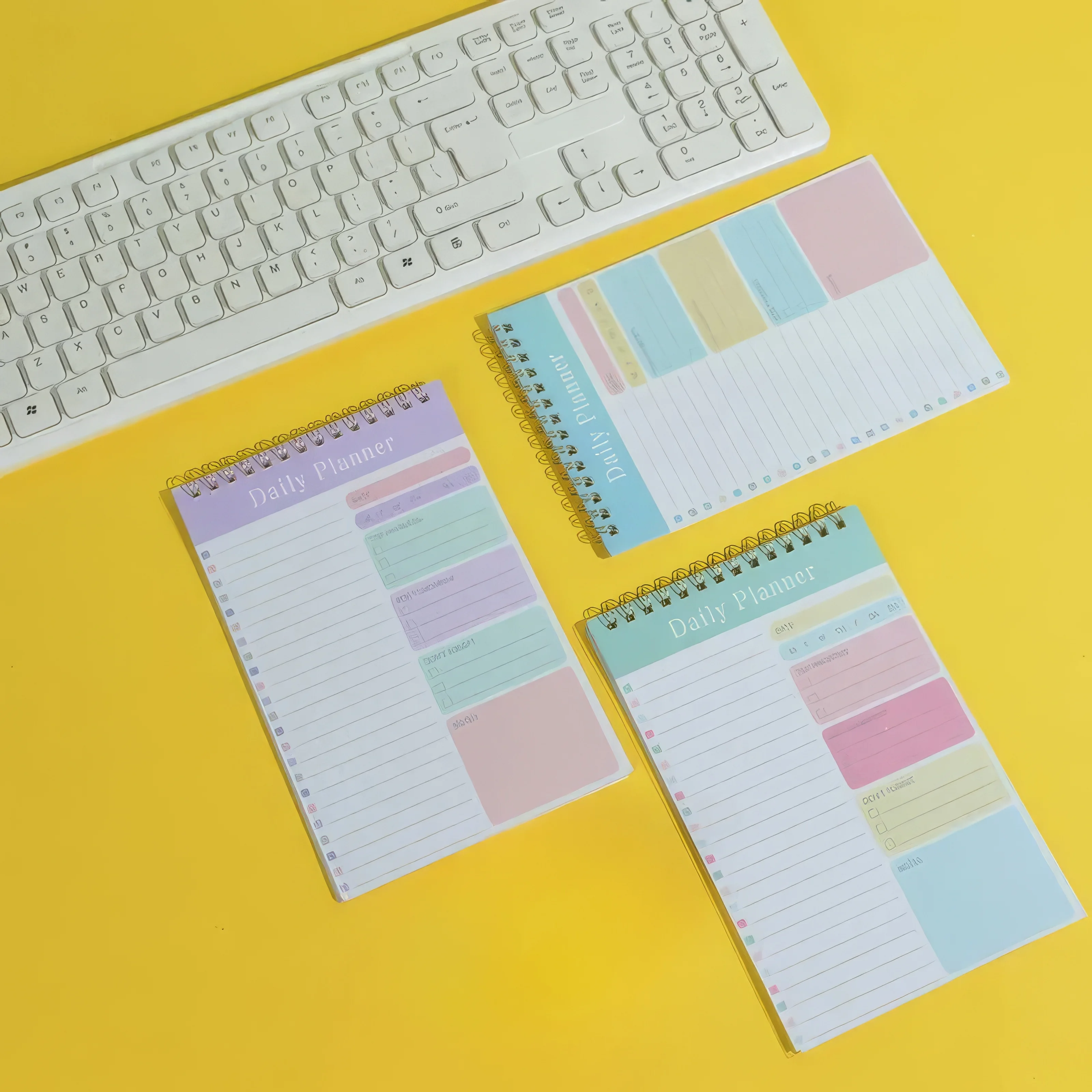 1 PCS-A5 Plan Notebook Portable Easy-to-Use Quick Planning Journal for Office School Daily Organizing