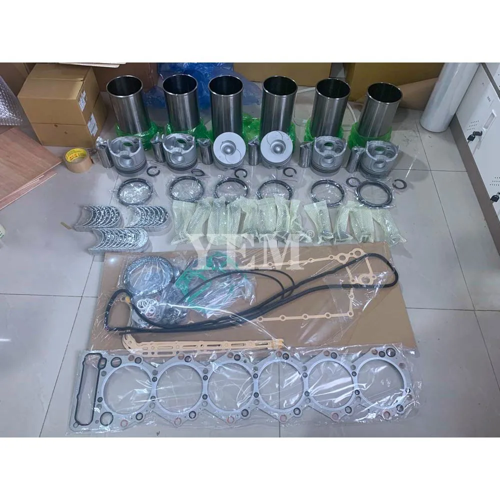 

For Isuzu Diesel Engine 6SD1 Overhaul Rebuild Kit With Full Gasket Set Bearing Set And Valve