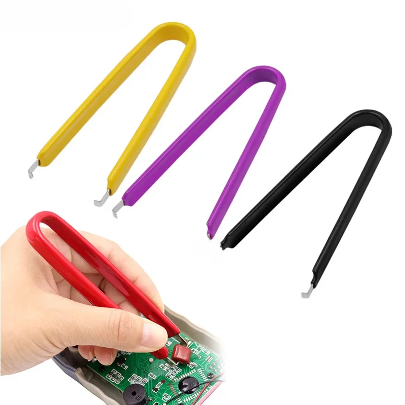 Extracteur IC de Type U, pincettes, outil de réparation de téléphone portable, puce de composants électroniques, extracteur de pièces d'extraction