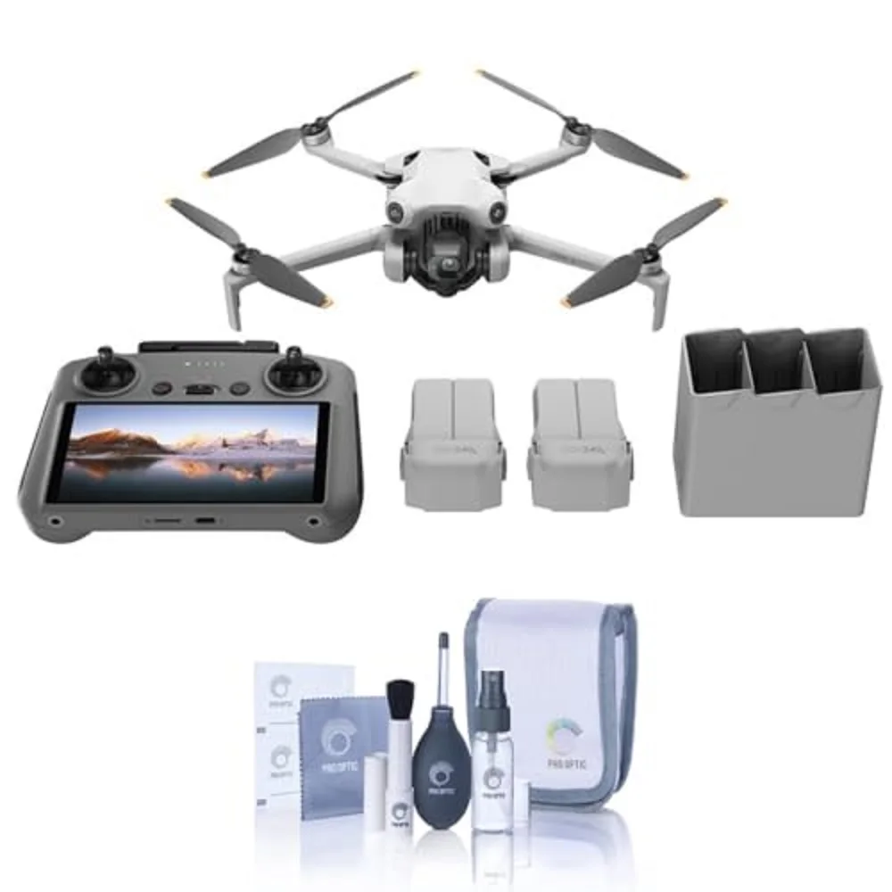 DJI 미니 4 프로 플라이 모어 콤보 플러스, DJI RC 2, 3 플러스 배터리 포함, 최고 판매