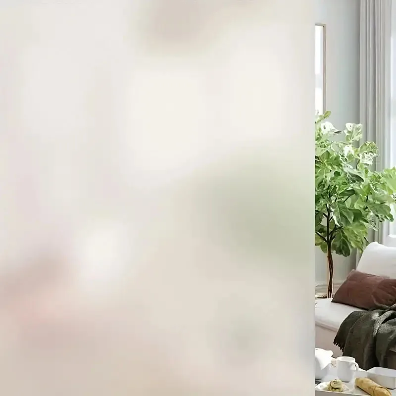 نافذة الخصوصية فيلم شريط لاصق ثابت خلفية ملصق العزل الحراري الأشعة فوق البنفسجية مقاومة الحمام متاح متجمد غير مرئية #2