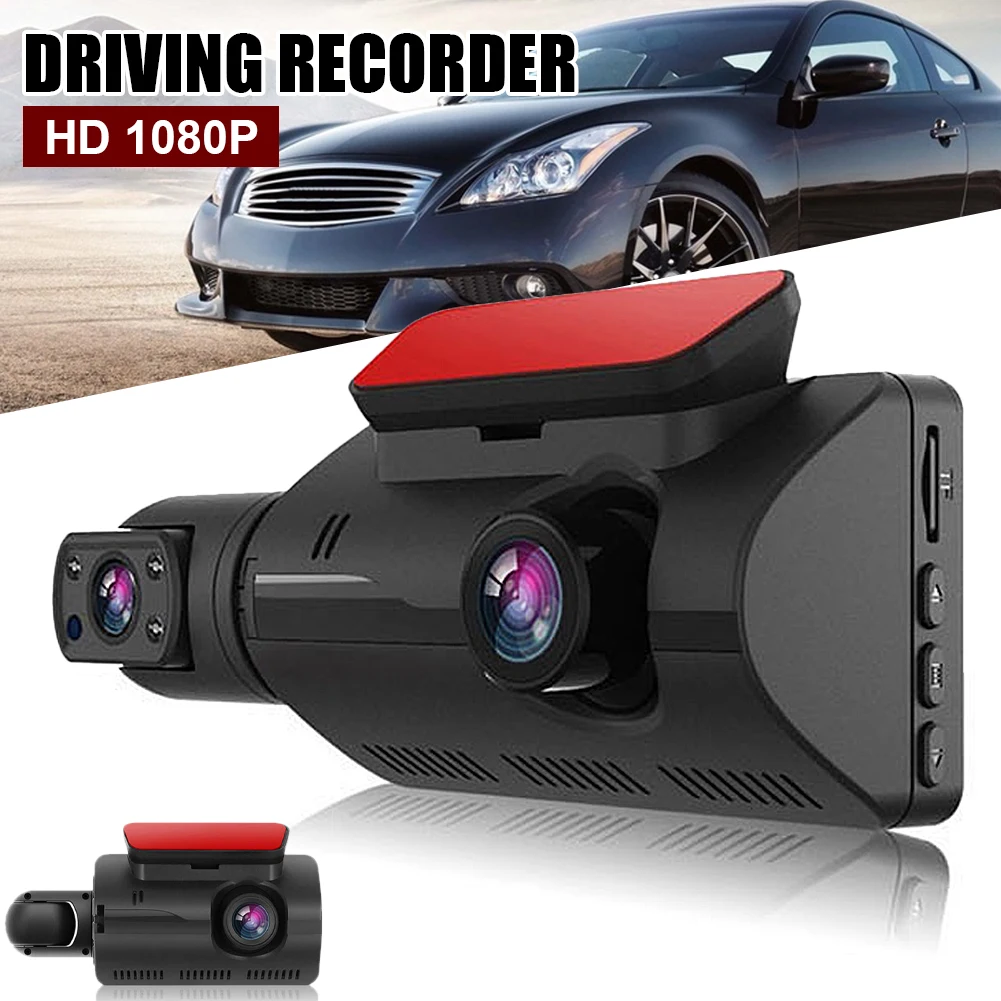 Dash Cam Front and Cabin Dual Lens Car Camera Recorder 3