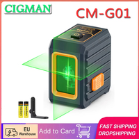 Cigman Cm-G01 2 Lines Laser Level Self-Leveling 360 °   Magnetic Bracket