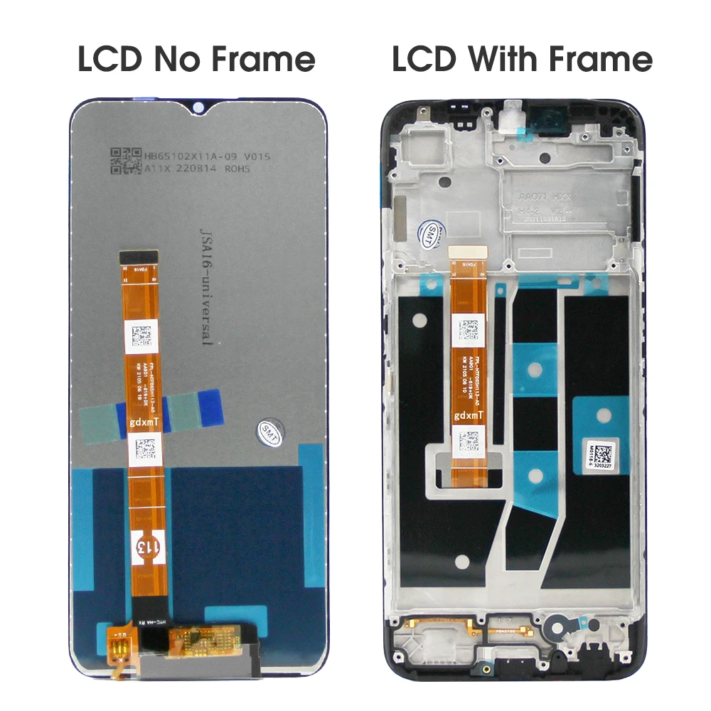 For OPPO A16 6.52\'\'For  OPPO A16S CPH2269 CPH2271 LCD Display Touch Screen Digitizer Assembly Replacement