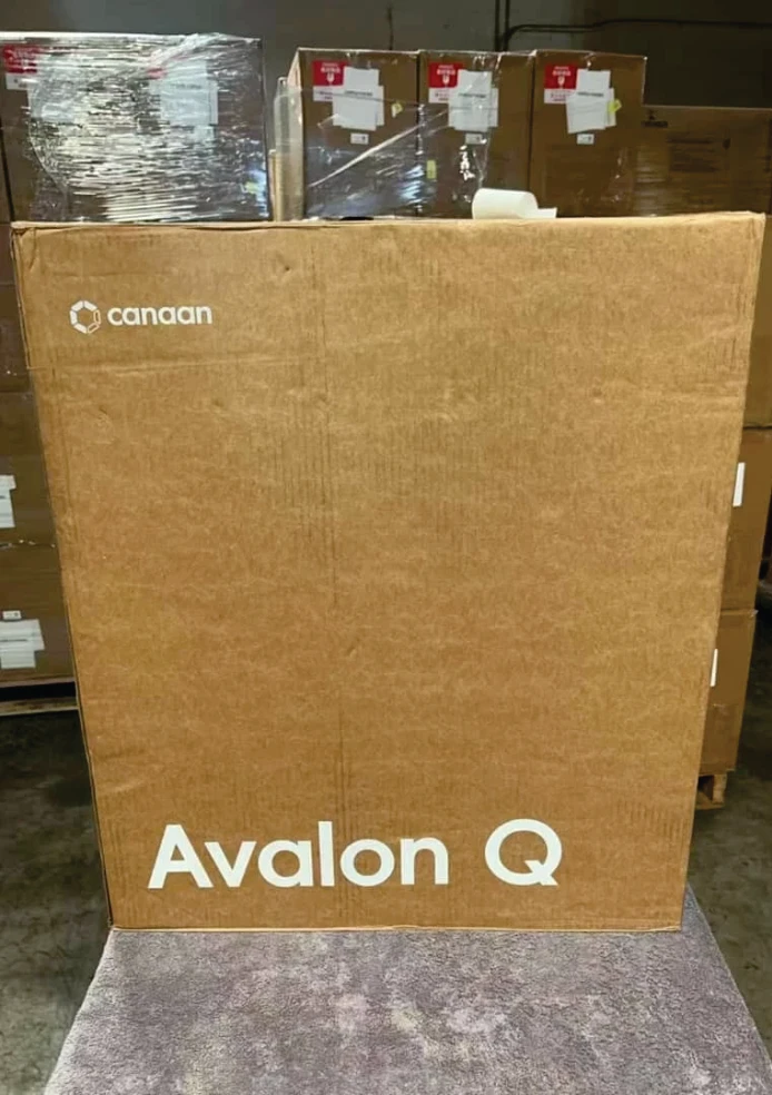 

SH | Promo Price New Avalon Q 90T 1674W Bitcoin Mining Machine Canaan Asic Miner Low Power Quiet Operation for Home Mining