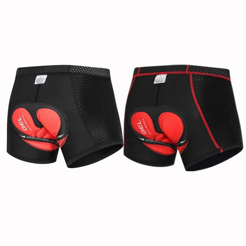 AliExpress None Fualrny Breathable Cycling Shorts Cycling Underwear 5D Gel Pad Shockproof Bicycle Underpant MTB Road Bike Underwear Man Shorts