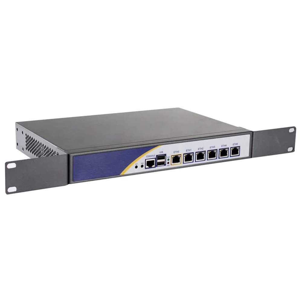 Partalante pfSense Firewall Soft Router N5105 6x Intel i225-V B3 2.5G LAN 2xDDR4 Mini PC VGA COM AES-NI OPNsense ESXi