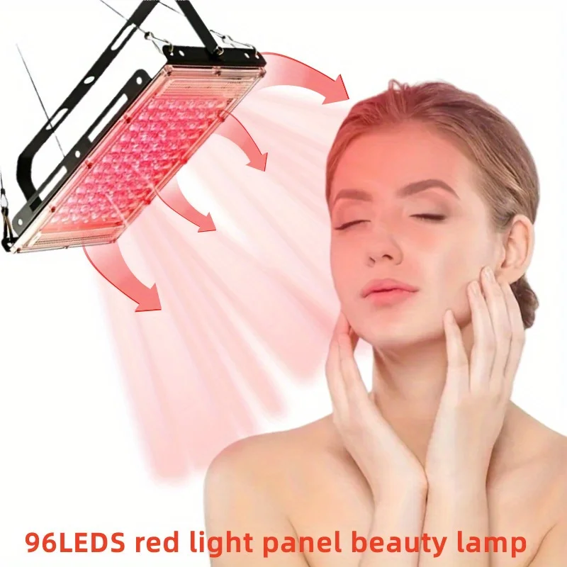 96 LED Red Light Therapy Panel USB Powered 180° Adjustable Phototherapy Lamp for Face Body Skin Beauty Muscle Recovery Joint Comfort Relaxation Home Spa Wellness Portable Light Therapy Device 23.5×14cm view 7