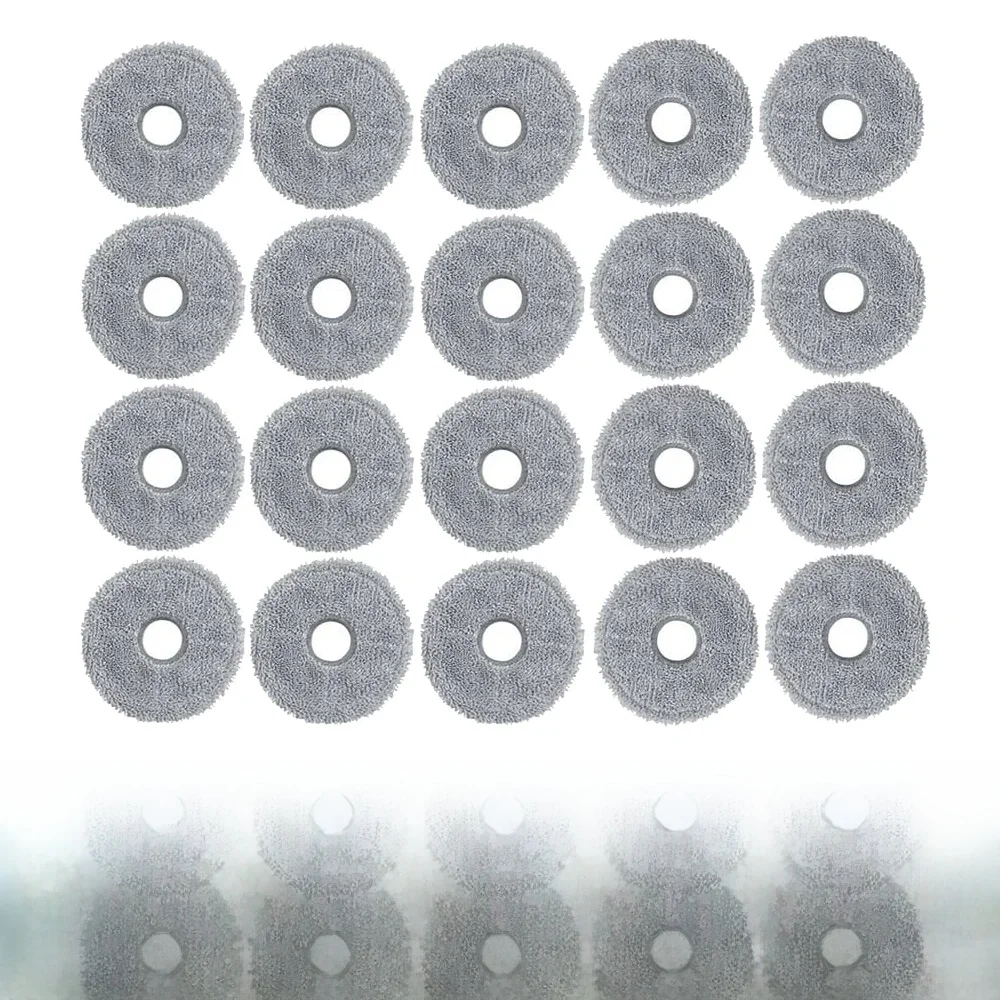 Chiffons de vadrouille pour Roborock Qrevo Master/Qrevo Slim/V20/P10S Pro, pièces pour aspirateur Robot, tampons de vadrouille, accessoires
