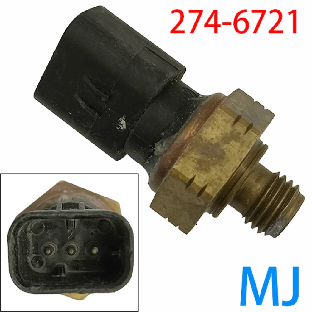 CAT Diesel oil New pressure sensor Switch Sender 274-6721 2746721 for Caterpillar Generator Set C175-20 C18 C32 3054E 3056E C4.2