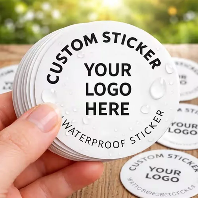 Optional Custom Logo Photos Label Stickers,for Various Occasions Laptops, Water Bottles, Back-to-School, Easter Label Stickers