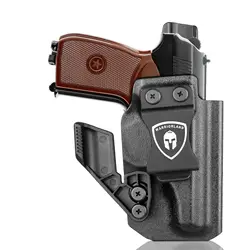 Only Compatible with Makarov MP Pistol,IWB Kydex Holster w/Claw Optics Cut,Inside Waistband Concealed Carry Holster,Right Hand