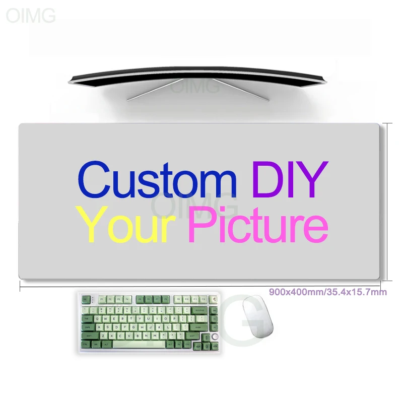 DIY Large Gaming Mousepads Ink Painting Mouse Pad Computer Mousepad Mouse Mat Desk Pads For PC Keyboard Mats Table Rug CUSTOM