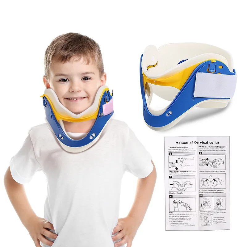 طوق الرقبة الطبية تصحيح وضعية عنق الرحم دعم الجر حماية قابل للتعديل ستريشر العلاج جرار الجبيرة هدفين #2