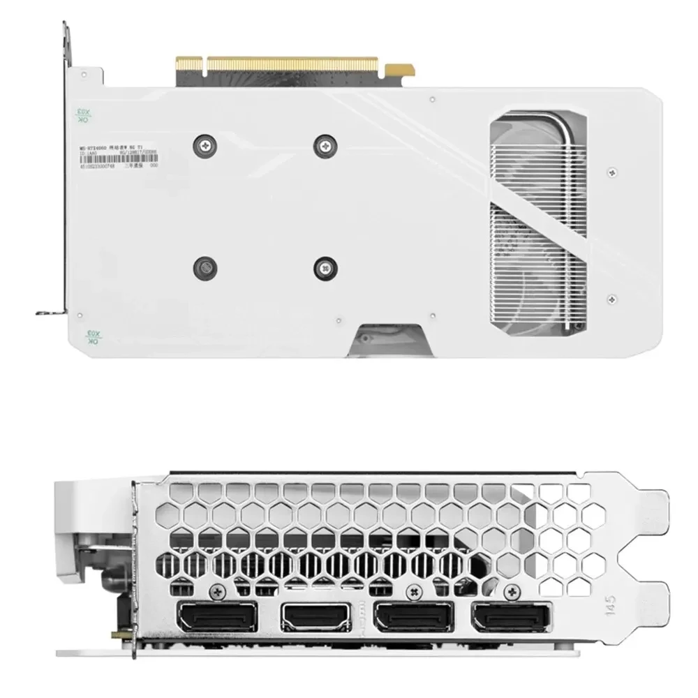 Prévention SUN-Carte vidéo de jeu RTX 4060, 8 Go GDDR6, PCIBit, PCI Express 4.0, composant informatique de bureau