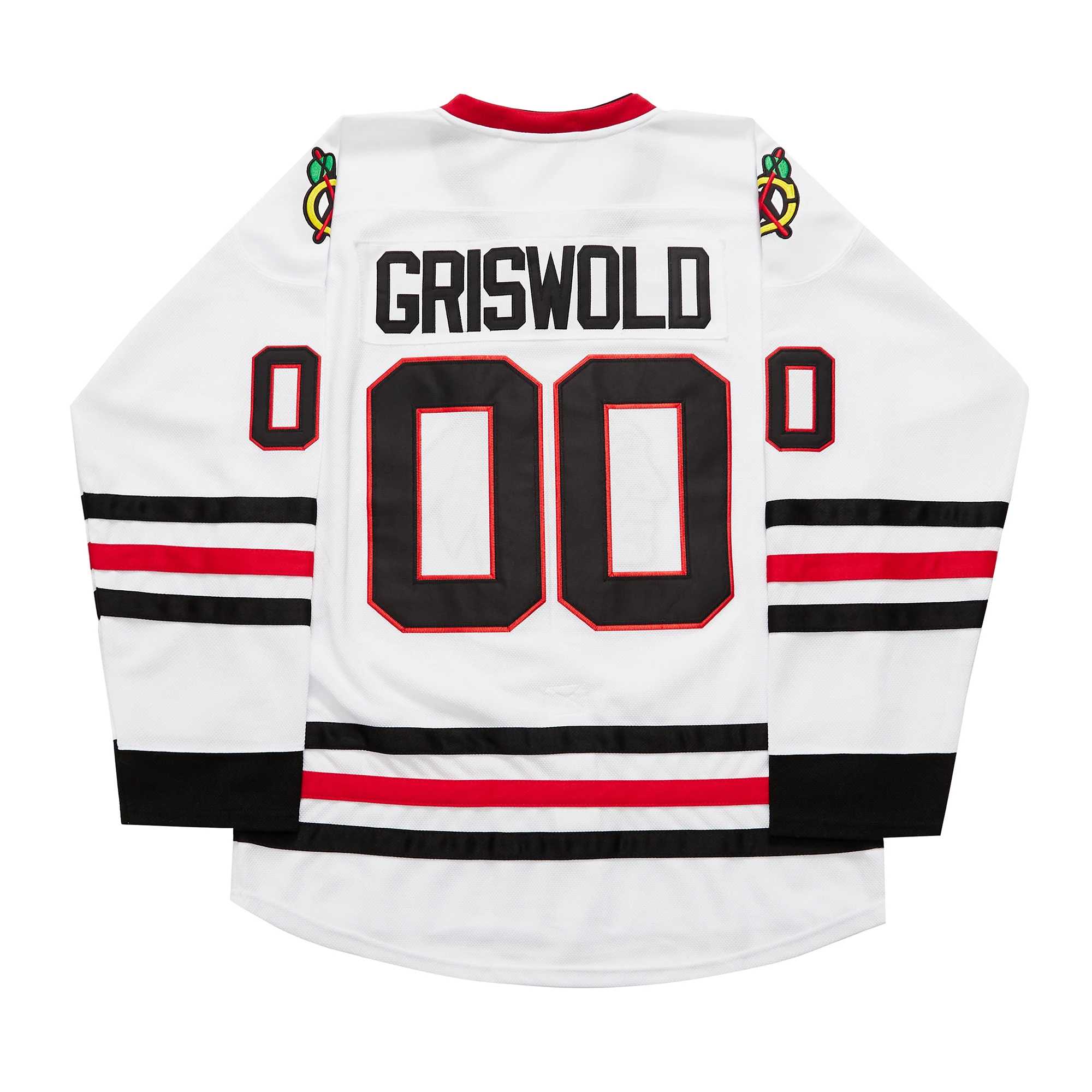 Clark Griswold #00 X-Mas Christmas Vacation Movie Hockey jersey Embroidery Stitched Mens street shirt