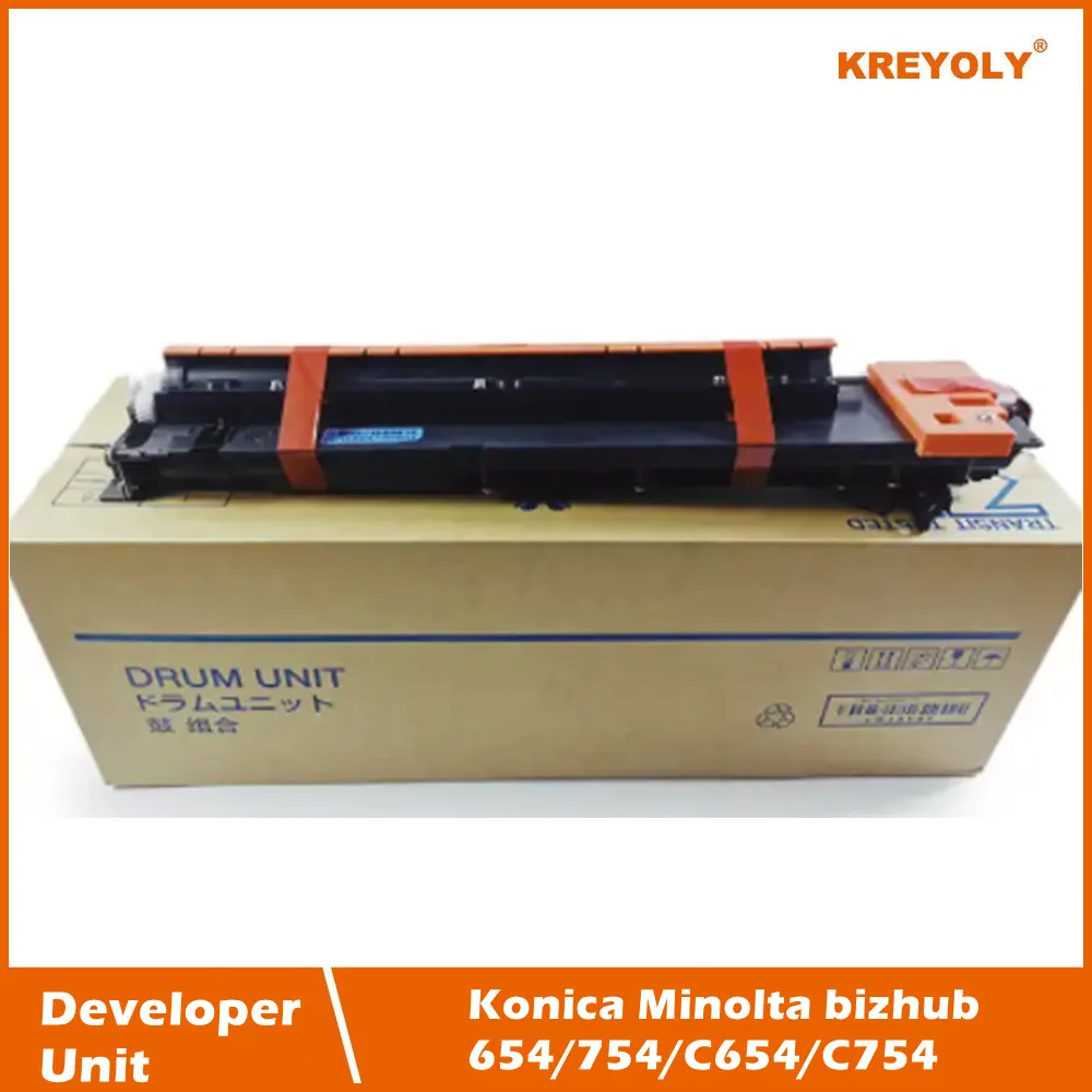 Developer Unit Assembly fo Konica Minolta bizhub 654/754/C654/C754 DV-711K/A2X203D Black Developing Unit 1200K