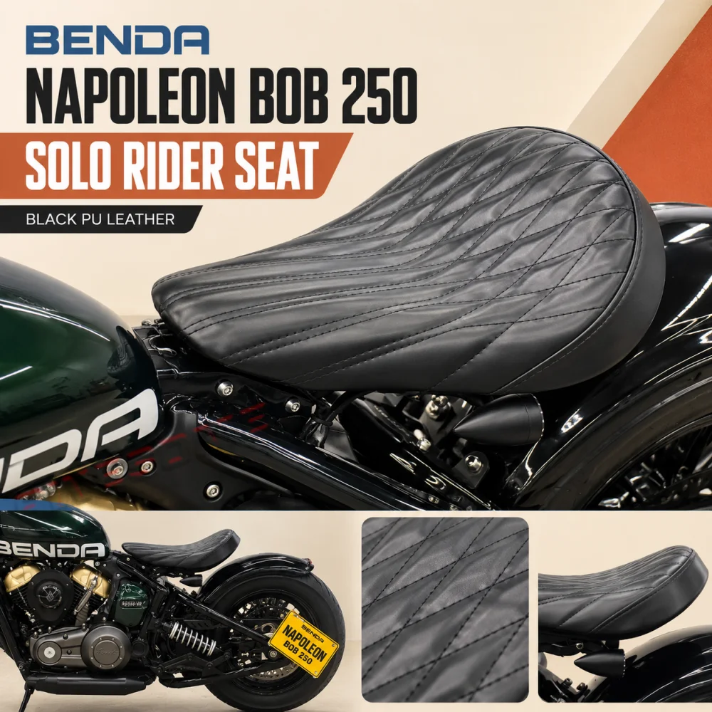 Widened And Thickened Single Seat Cushion For Fit BENDA NAPOLEON BOB 250