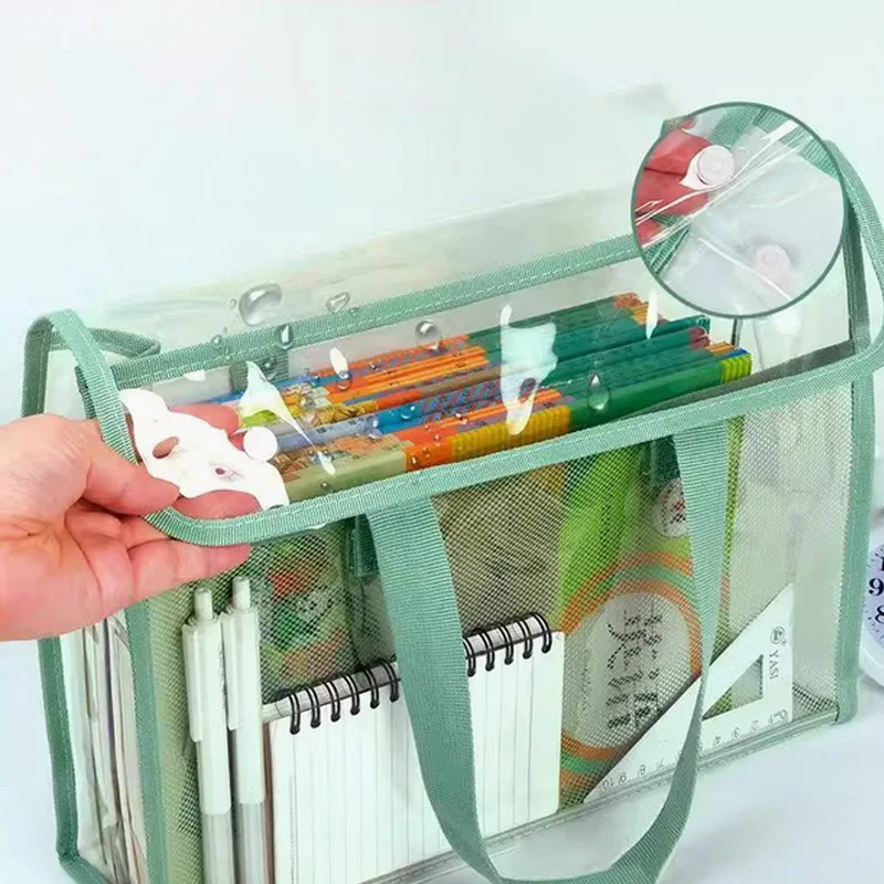 

Прозрачные защитные сумки для книг из ПВХ, многоразовые книжные куртки для школьных книг, романов и документов, устойчивые к разрыву и легко чистится