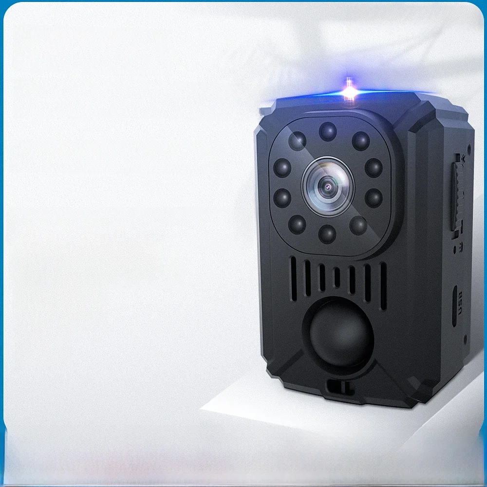 2022 1080P MD31 Mini kamera samochodowa HD Kamera kieszonkowa Night Vision Mała kamera do samochodów Rejestrator wideo PIR Sport DV — 2
