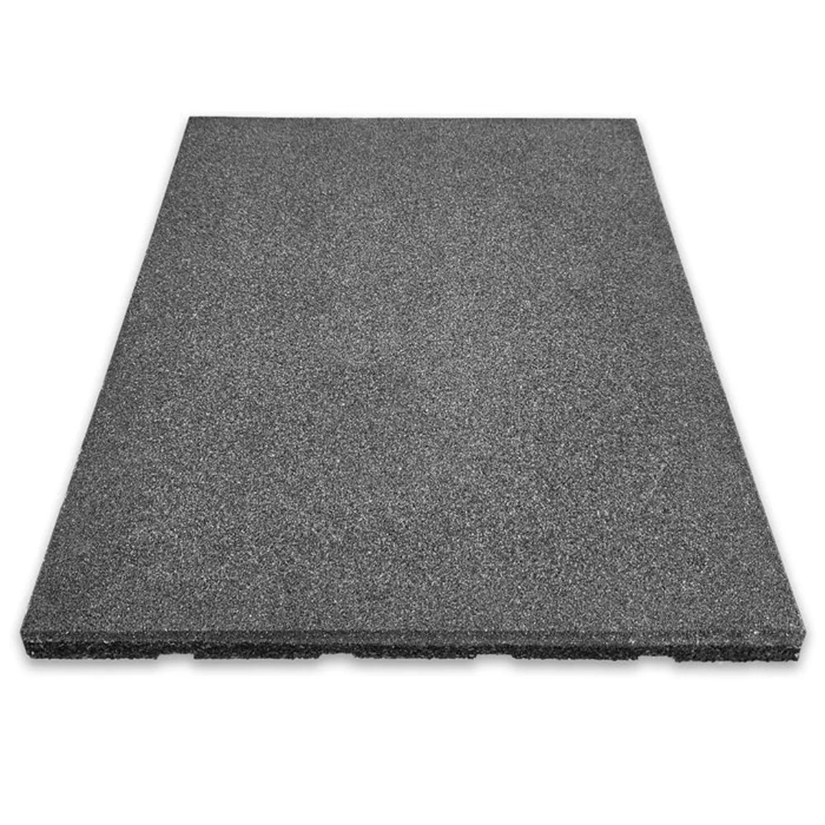 Fallschutzmatte 50x50cm Gummigranulat rutschfest stoßdämpfend Bodenplatte Spielplatz Fitness Bodenschutz Outdoor Indoor