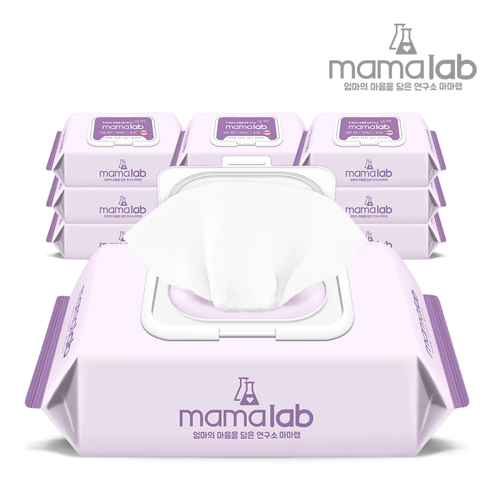 مسحات الطفل القادرة ، مسحات الأم ملفوفة طوال اليوم ، عبوات pes ، 10 عبوات