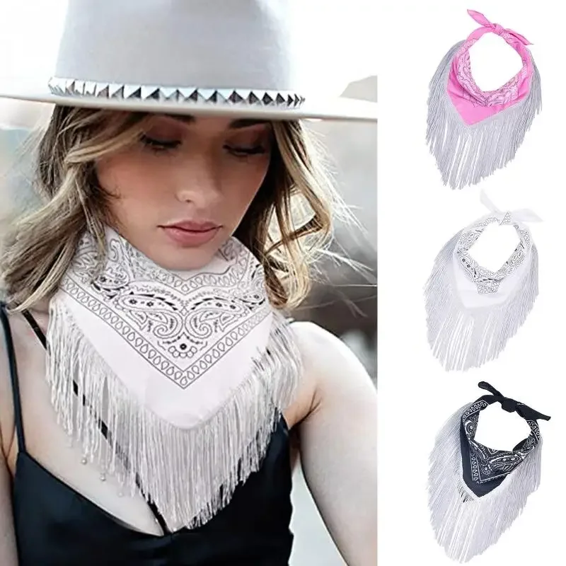 Cowgirl Bandanas Gland Cowgirl Bachelorette Fringe Bandanas Foulard Bandanas Bachelorette Bandanas