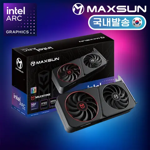 [Ready 3 Years Warranty] Maxsun Intel Arc B580 Battlemage Milestone D6 12GB