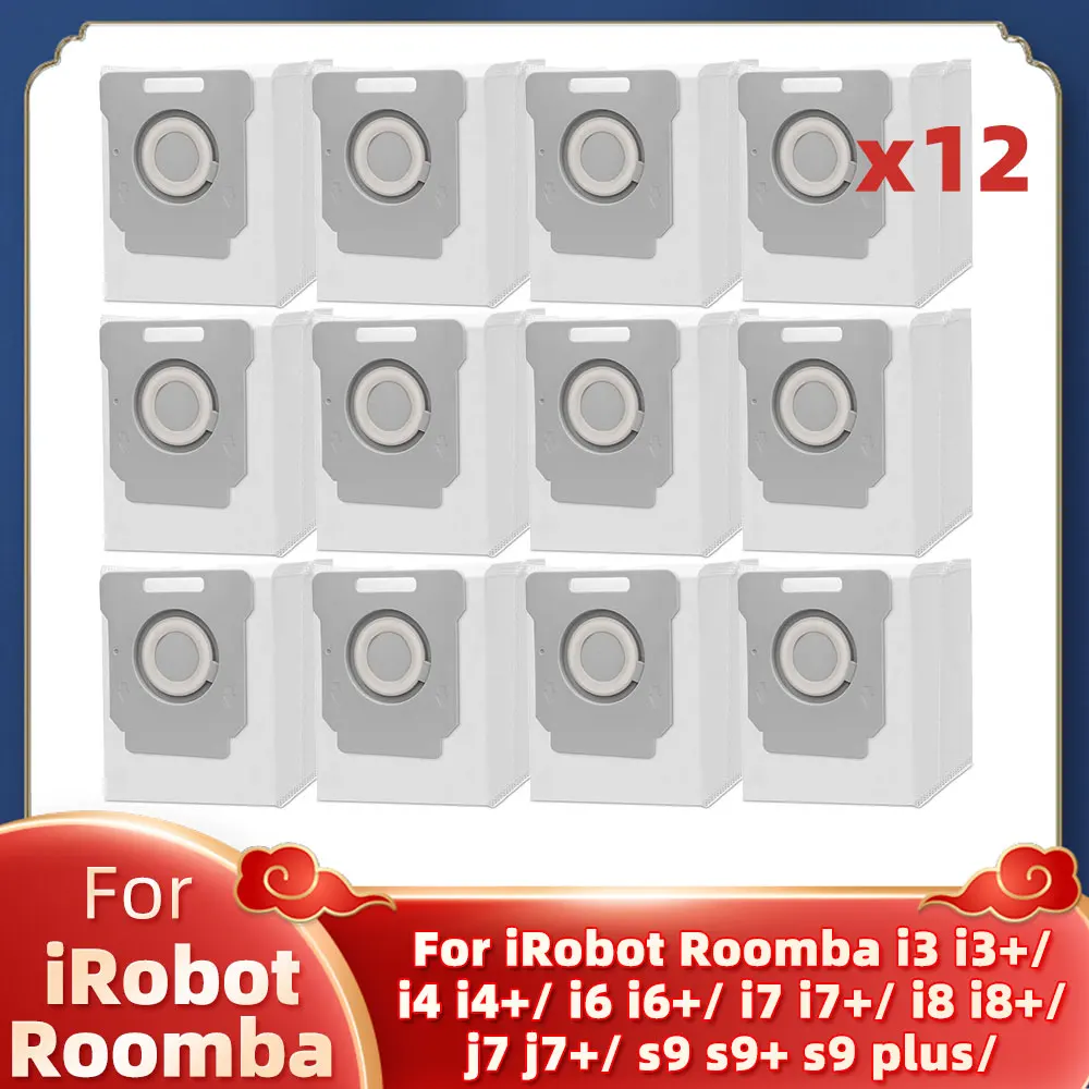 For iRobot Roomba i3 i3+ / i4 i4+ / i6 i6+ / i7 i7+ / j7 j7+ / i8+ / S9 S9+ New Dust Bag Dirt Disposal Bags Replacement