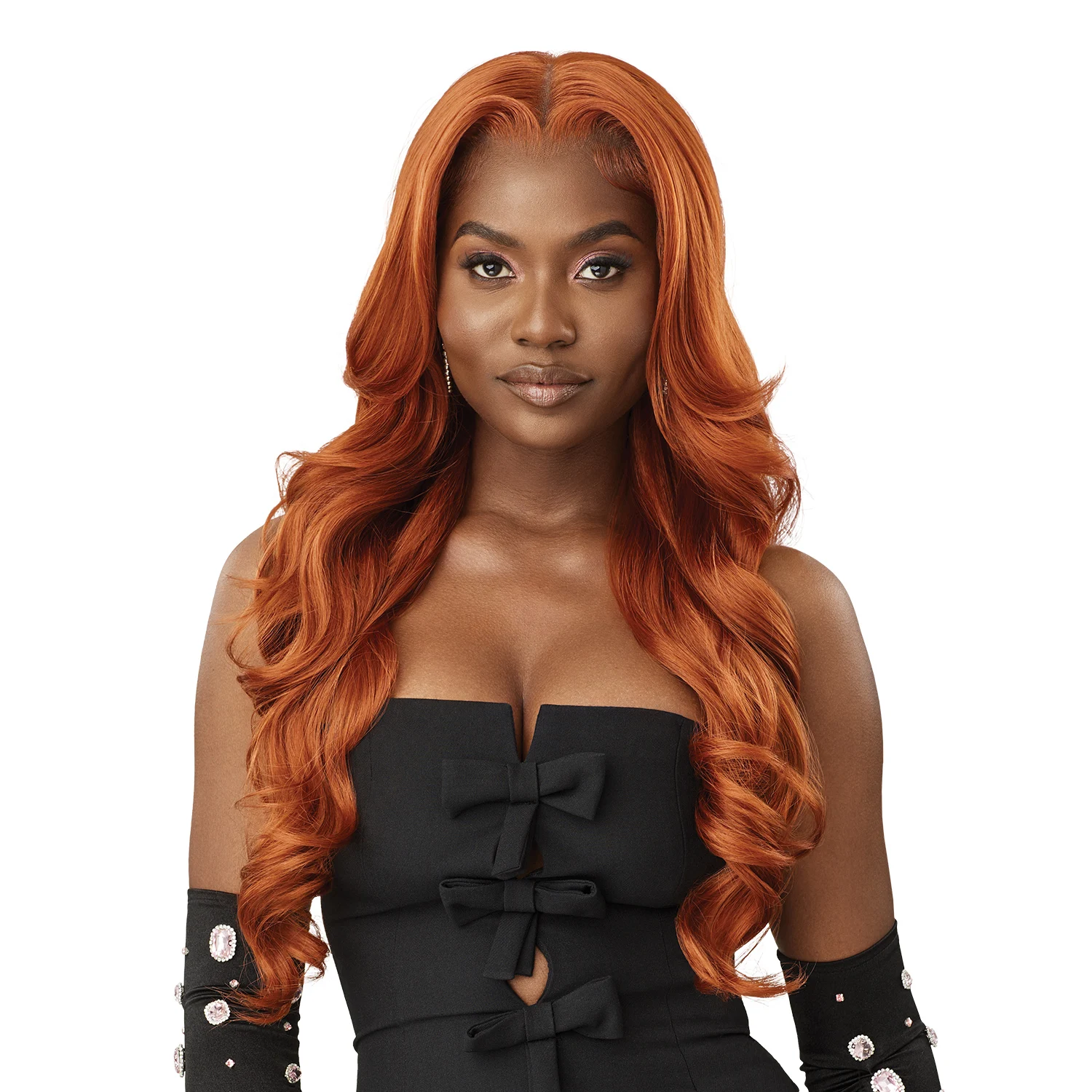 Synthetic Lace Frontal Wig Perfect Hairline Glueless Fully Hand-Tied 13X6 True Frontal Peak 701