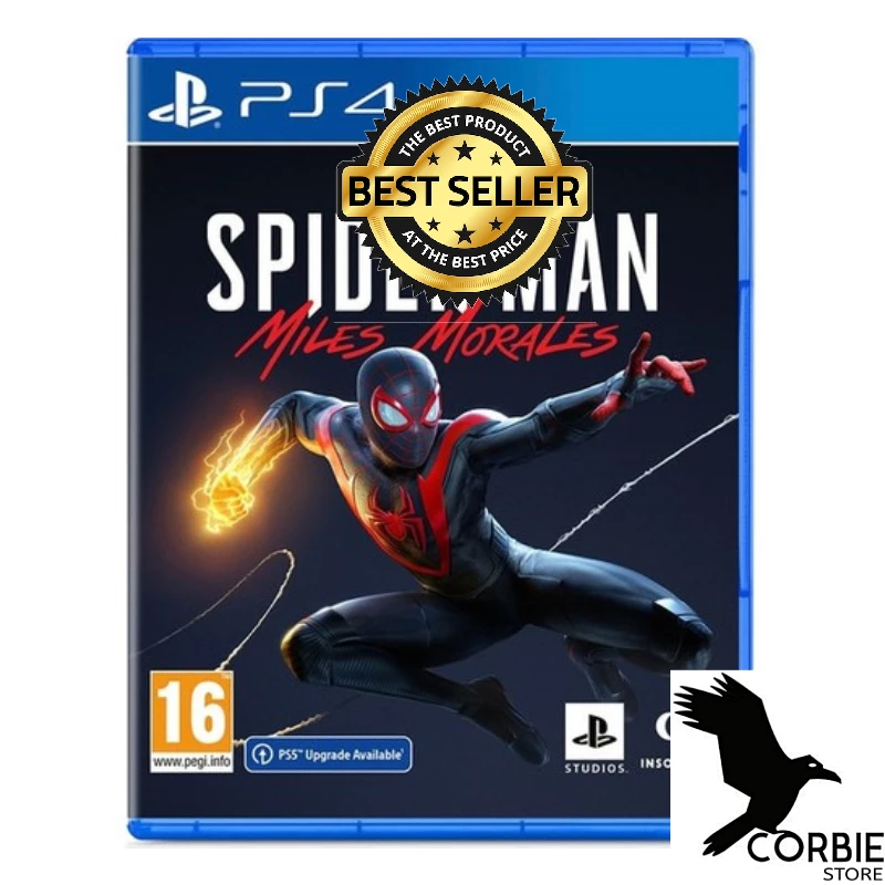 

Miles Morales PS4 Game Physical Disk Happy Gaming Play Original High Quality