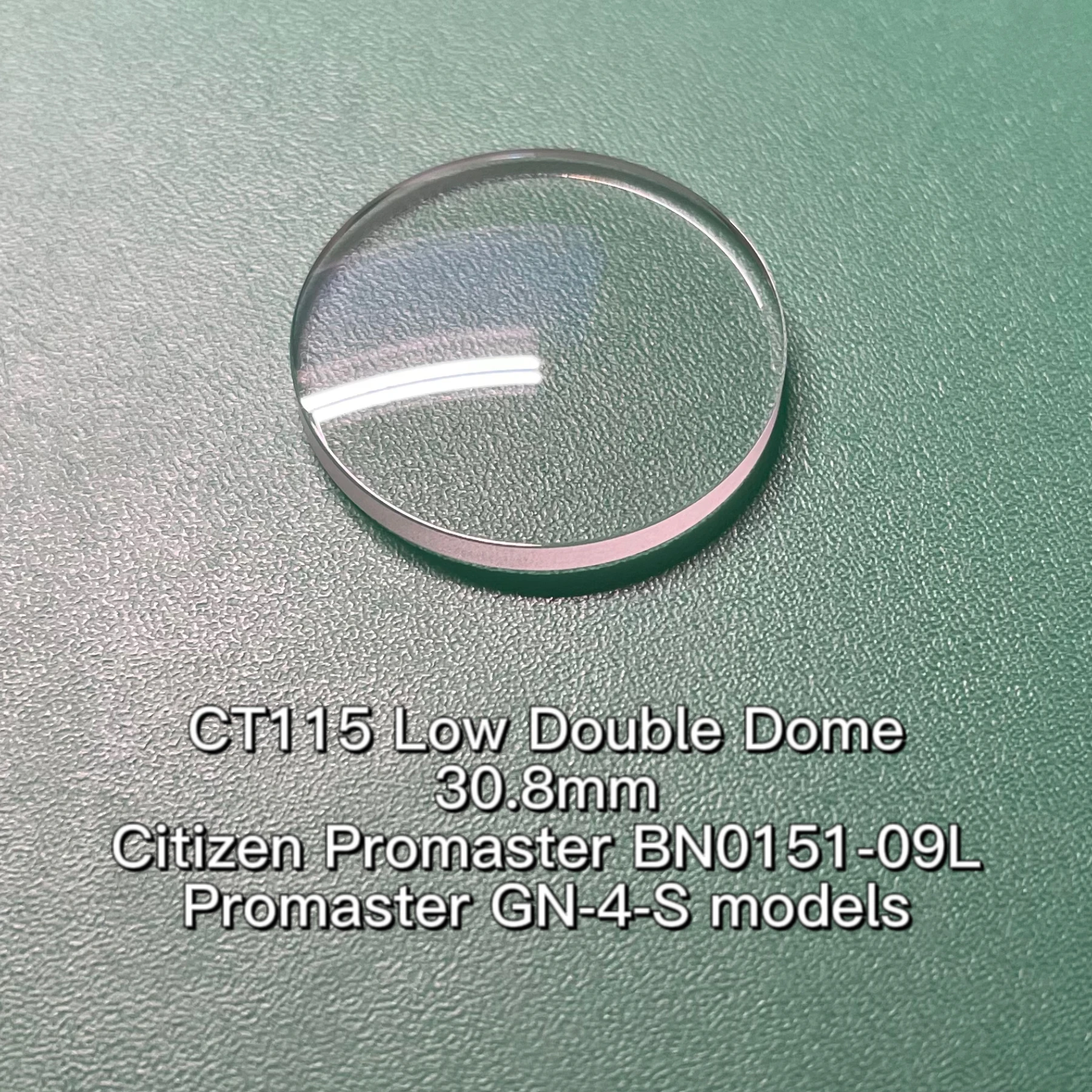 CT115 – Replacement Low Double Dome Sapphire Crystal for Ocean One