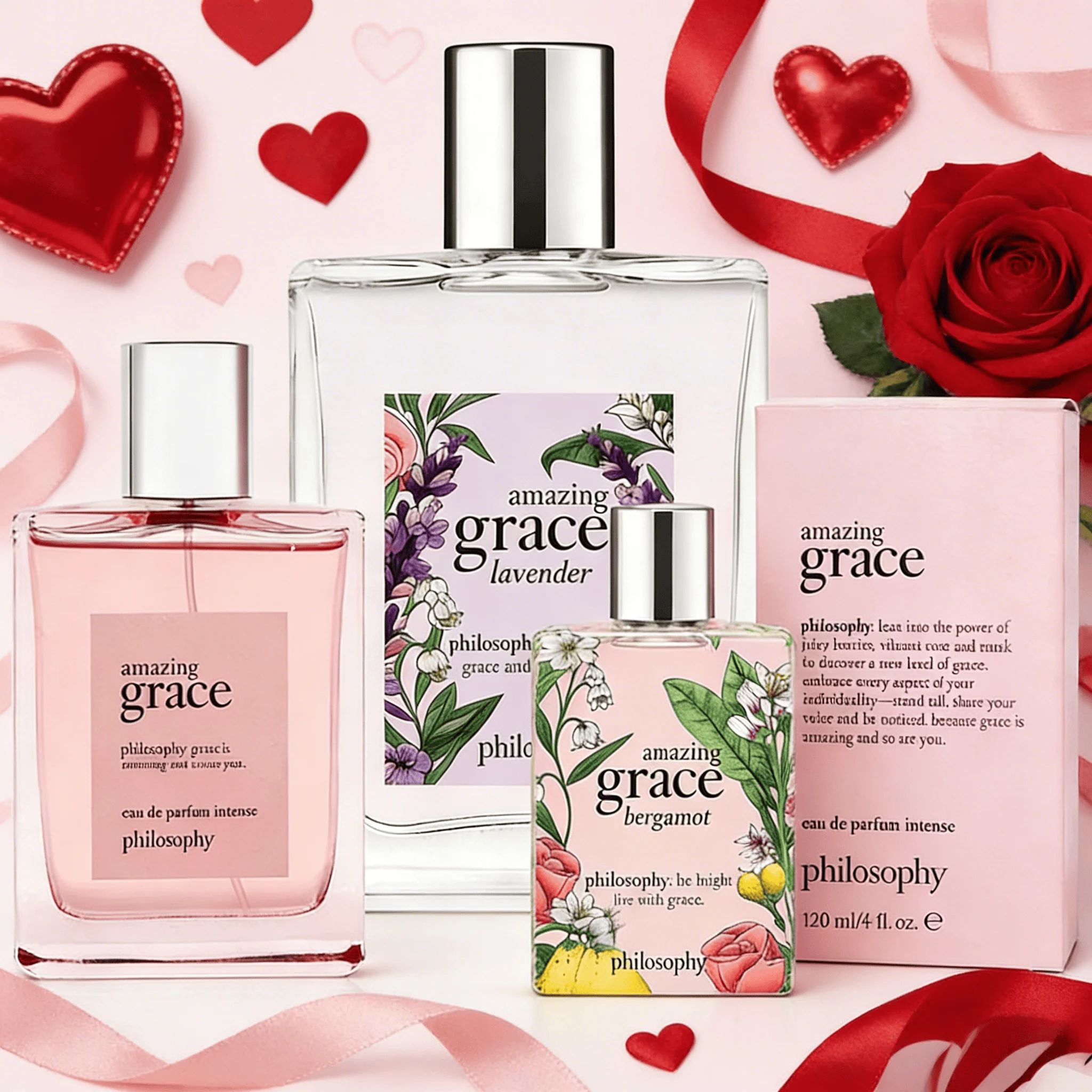 

Philosophy Amazing Grace Ballet Rose - Женский парфюм с нотами розы, личи и мускуса - Сказочный цветочный аромат