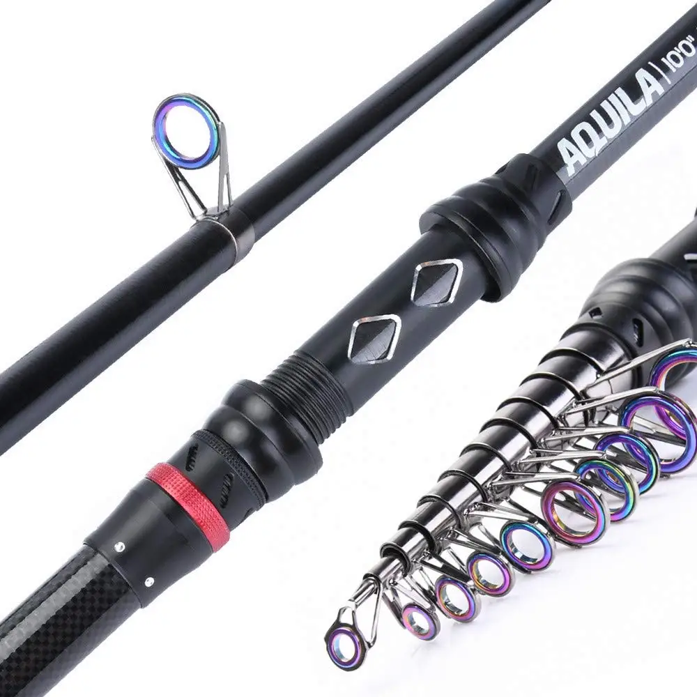 

Goture AQUILA Telescopic Fishing Rod 1.8M 2.1M 2.4M 3.0M 3.6M Carbon Fiber Feeder Rods Spinning Travel Rod Carp Trout Sea Rod