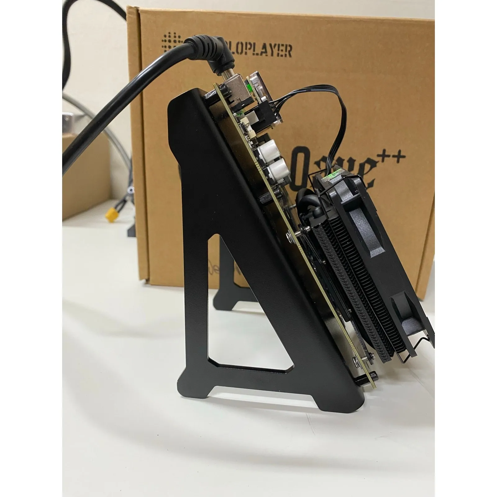 

AS BUY 5 GET 3 FREE Nerdqaxe++ Hydro 4.8Th/S 80W BTC Miner with PSU & 4 ASIC Chips, Open-Source