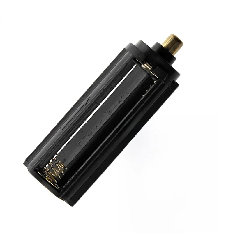 Support de batterie en plastique de Type cylindrique pour 3 x AAA, boîte de convertisseur de batterie, jouet lampe de poche, adaptateur de lampe, boîtier convertisseur
