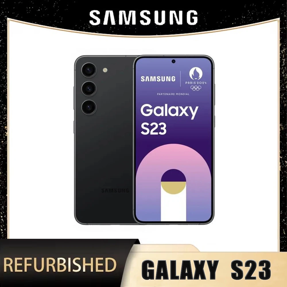 Samsung Galaxy S23، الهاتف الذكي، مجدد، Android AI، 6.1 بوصة، 8G + 128G، حالة ممتازة، شهادة احترافية