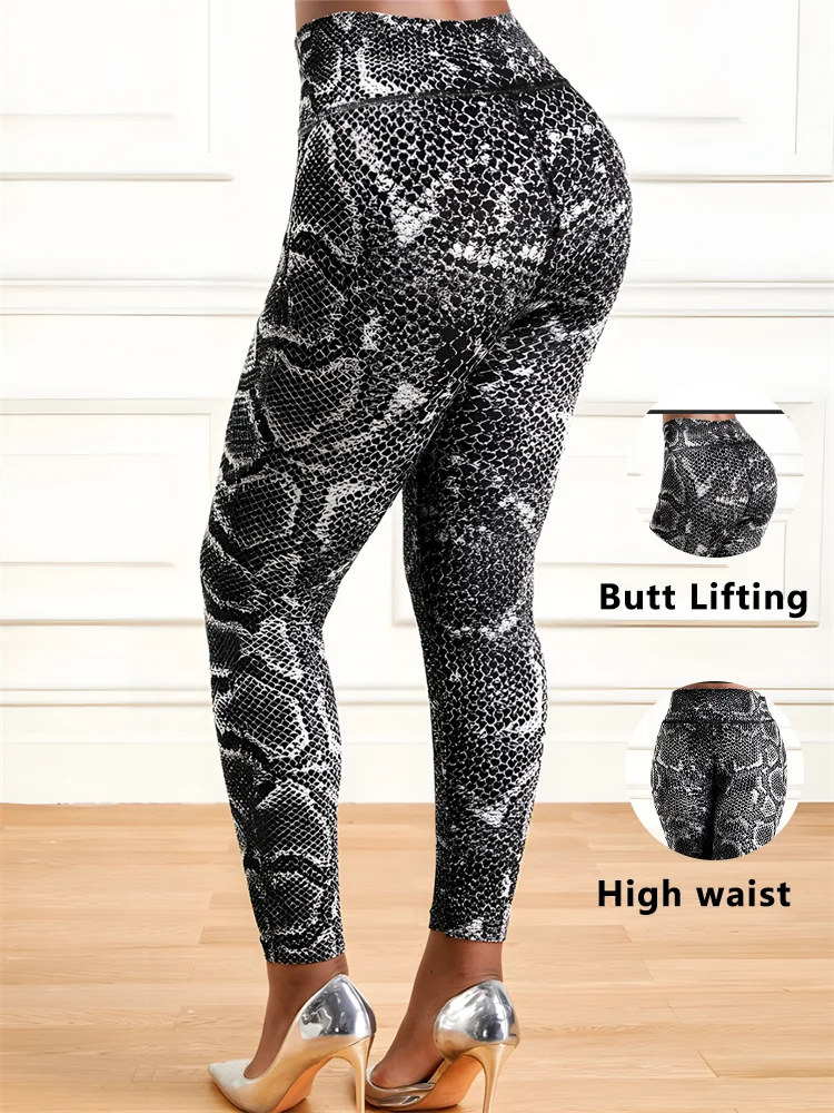 Spring Women Yoga Print Leggings Sport Fitness High Waist butt lifting breathable Pants Gym Clothing Workout Running pants