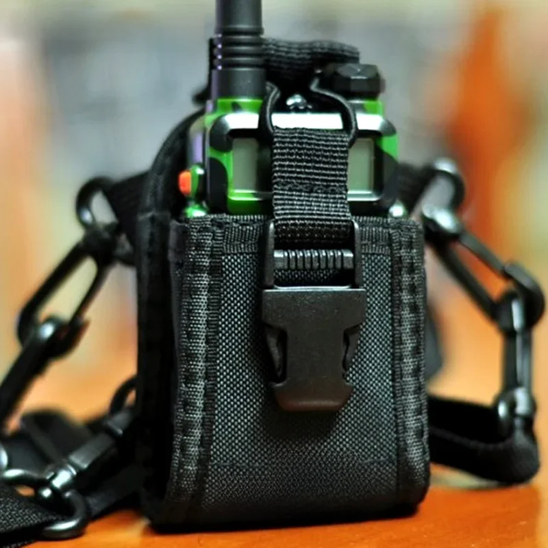 Bolsa de proteção para baofeng UV-5R BF-888s kenwood yaesu icom walkie talkie rádio em dois sentidos