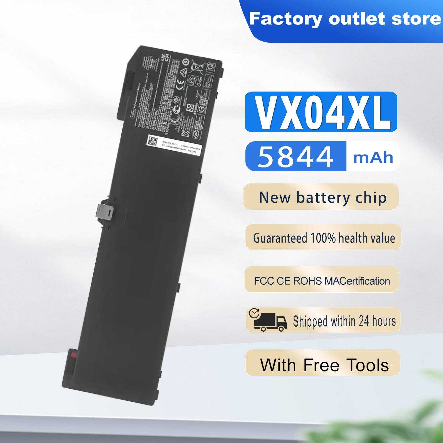 

Новый аккумулятор для ноутбука DXT VX04XL для HP Zbook 15 G5 G6 серии HSTNN-IB8F 5CN17PA 4ME79AA HSN-Q13C L05766-855 L06302-1C1