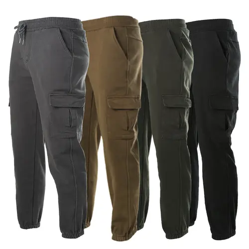 모렉스 겨울 남성 컴포트 기모 면 카고 바지 등산 작업복 하의 건빵 조거 282 