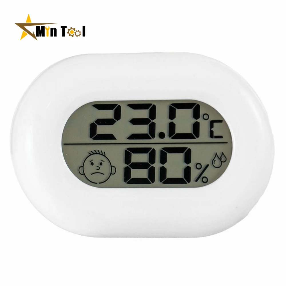 LCD Digital Thermometer Hygrometer Indoor Room Electronic Temperature Humidity Meter Sensor Gauge Weather Station Home Supply